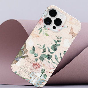 Vintage Alice In Wonderland Collage Decoupage iPhone 12 Pro Case