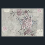 Vintage Alice In Wonderland Collage Decoupage Tissue Paper<br><div class="desc">We've designed this beautiful vintage Alice in Wonderland decoupage tissue paper. Design features a mix of our own hand-drawn original florals and artwork. We've meticulously restored the iconic Alice in Wonderland vintage illustrations by hand sketching them and bring them to life with beautiful watercolor undertones. Design features original hand-drawn vintage...</div>