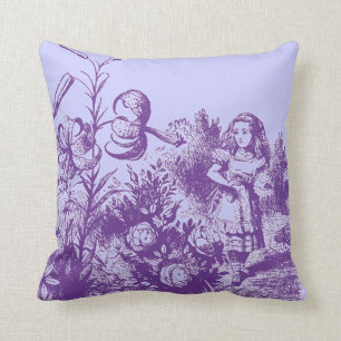 Vintage Alice in Wonderland Cushion