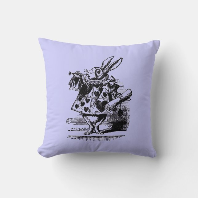 Vintage Alice in Wonderland Cushion (Front)