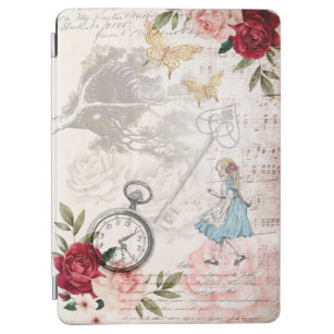 Vintage Alice In Wonderland Decoupage Collage iPad Air Cover
