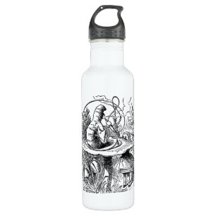 Vintage Alice in Wonderland Hookah Caterpillar 710 Ml Water Bottle