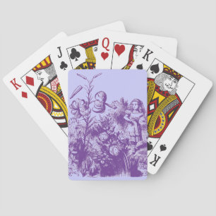 Vintage Alice in Wonderland Playing Cards
