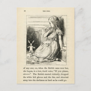 Vintage Alice in Wonderland  Postcard