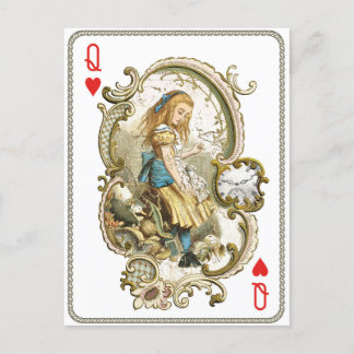 Vintage Alice in Wonderland Postcard