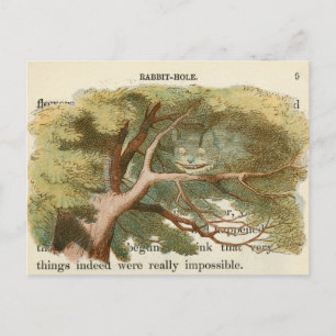 Vintage Alice in Wonderland  Postcard