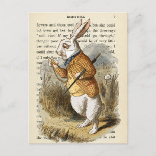 Vintage Alice in Wonderland Postcard