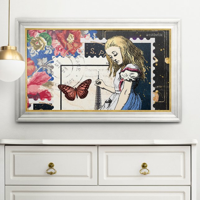 Vintage Alice in Wonderland Poster (Creator Uploaded)