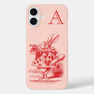 Vintage Alice in Wonderland Rabbit iPhone 16 Plus Case