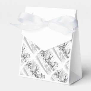 Vintage Alice in Wonderland Tea Party Favour Boxes