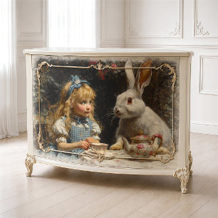 Vintage Alice in Wonderland Tea Party Fine Art Tissue Paper