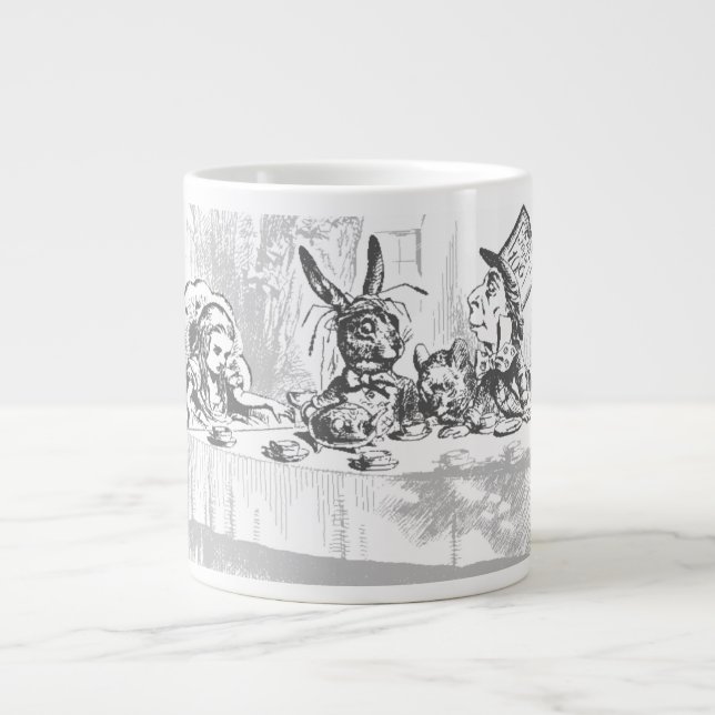 Vintage Alice in Wonderland Tea Party Mug (Front)