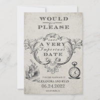 Vintage Alice in Wonderland Wedding
