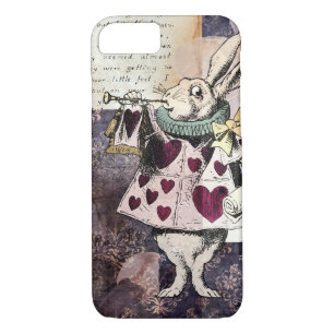 Vintage Alice in Wonderland White Rabbit iPhone 8/7 Case