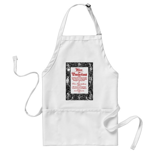 Vintage Alice Title Standard Apron (Front)