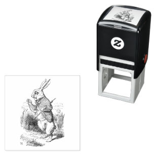 Vintage Alice's Adventures in Wonderland (1865) Self-inking Stamp