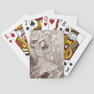 Vintage Alice's adventures in Wonderland (1907) Playing Cards