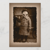 Vintage Alien Toddler Halloween Party