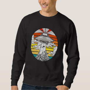 Vintage Alien Ufo Hunter - I Want To Believe 1 Sweatshirt