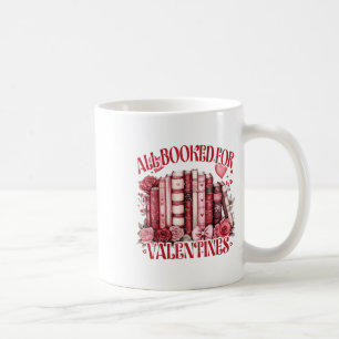 Vintage All Booked For Valentines Books Club Booki Coffee Mug