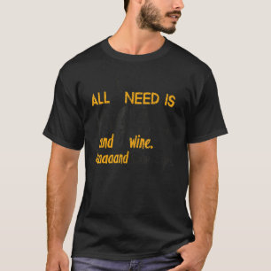 Vintage All I Need Is Yoga T-Shirt