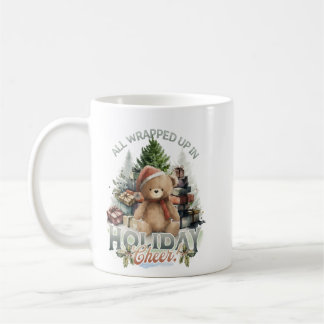 Vintage All Wrapped Up Holiday Coffee Mug