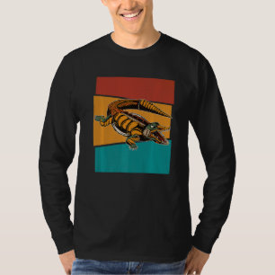 Vintage Alligator Animal Crocodile Steampunk T-Shirt