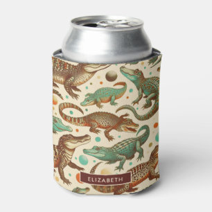 Vintage Alligator Seamlees Can Cooler