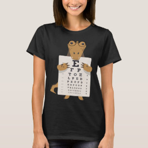 Vintage Alligators Baby Alligator Eye Chart Optici T-Shirt