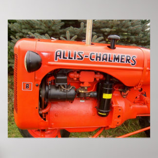 Vintage Allis-Chalmers Print