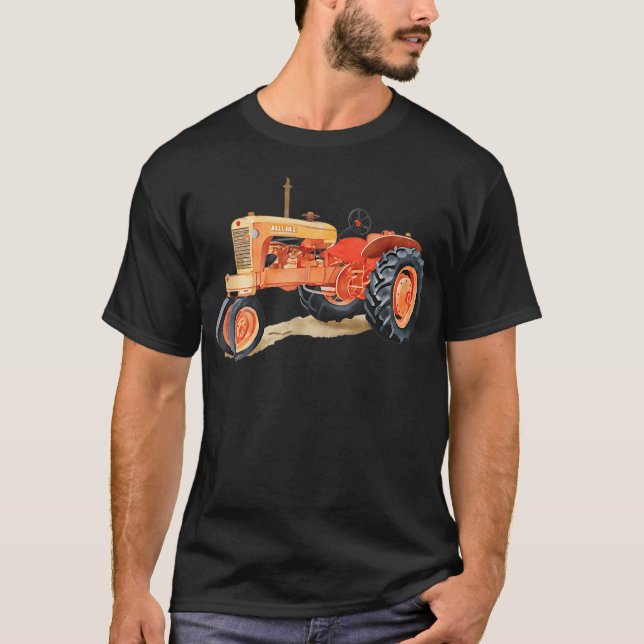 Vintage Allis Chalmers WD45 Tractor T-Shirt (Front)