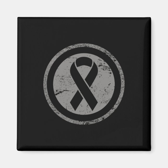 Vintage Alopecia Awareness Gift Magnet (Front)