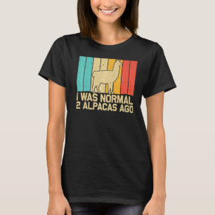 Vintage Alpaca For Men Women Kids Boys Girls Llama T-Shirt