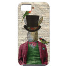 Vintage Altered Art Rabbit Book Page IPhone 5 Case