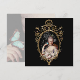 Vintage Altered young Marie Antointte portrait  Po Card