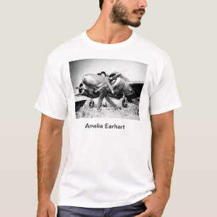 Vintage Amelia Earhart Photo T-Shirt