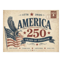 Vintage America 250 Years of Freedom