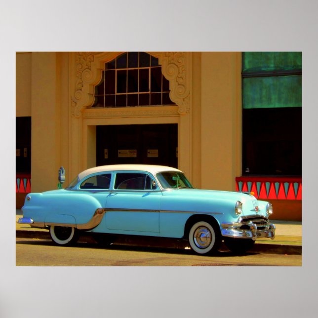 Vintage American Auto Poster (Front)