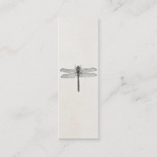 Vintage American Dragonfly Dragon Fly Template Mini Business Card