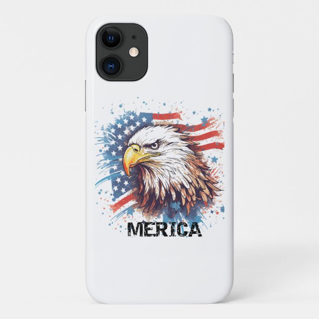 Vintage American Eagle  Case-Mate iPhone Case (Back)