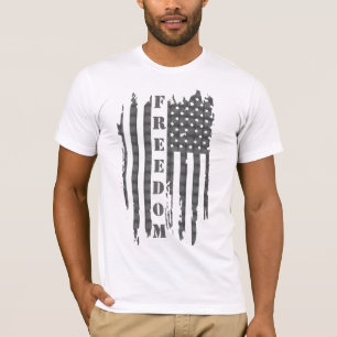 Vintage American Flag 4th of July Shirt, Retro USA T-Shirt