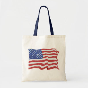 Vintage American Flag Bag