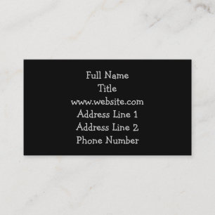 Vintage American Flag Business Card