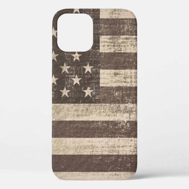 Vintage American Flag Case-Mate iPhone Case (Back)
