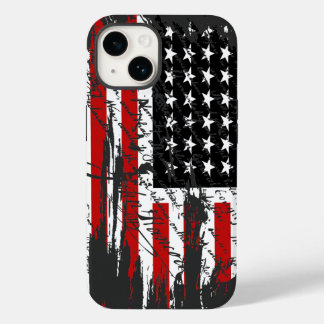 Vintage American Flag Case-Mate iPhone 14 Case