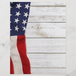 Vintage American Flag Flyer