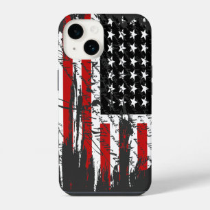Vintage American Flag iPhone 14 Case