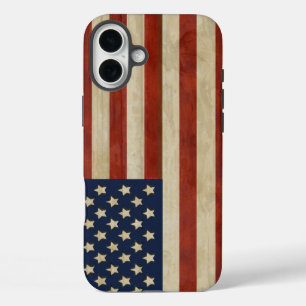Vintage American Flag iPhone Case