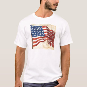 Vintage American Flag T-Shirt