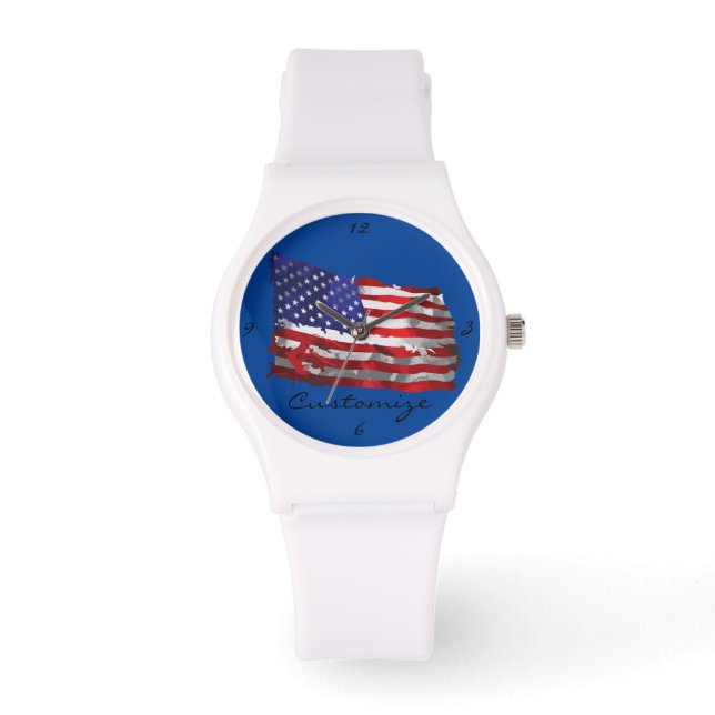 Vintage American Flag Thunder_Cove Watch (Front)